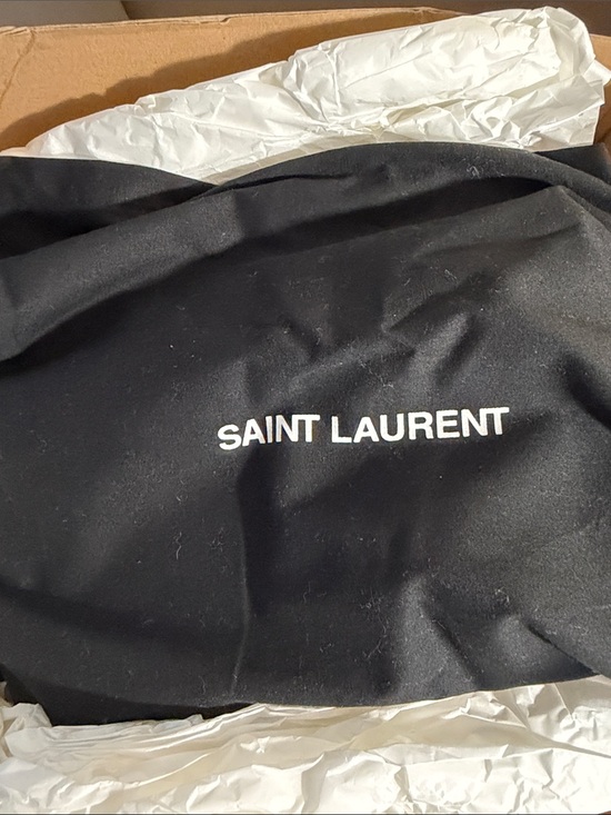Saint Laurent Black Sunset Medium in Smooth Leather - NNT main image 5